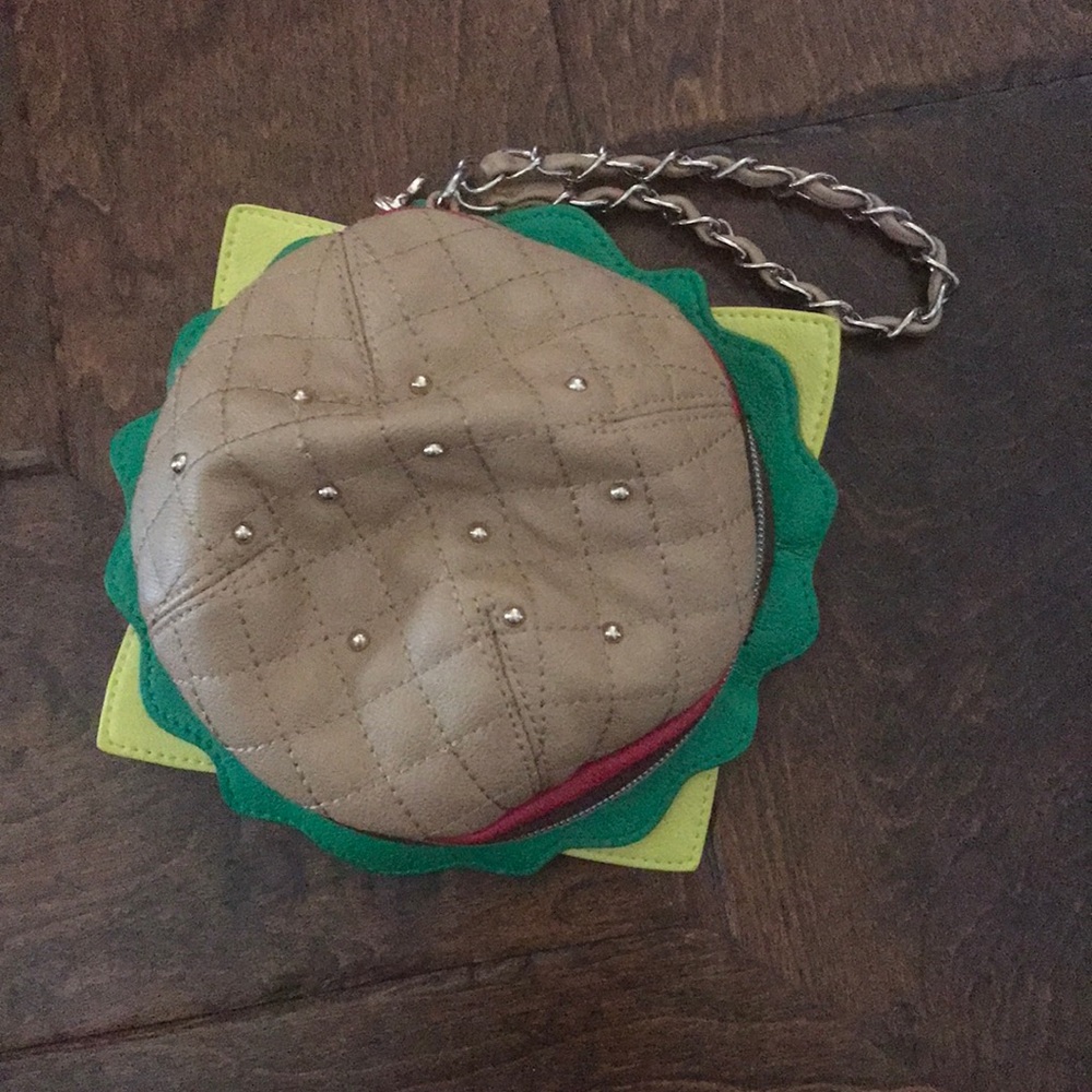 Betsey Johnson nice buns clutch
